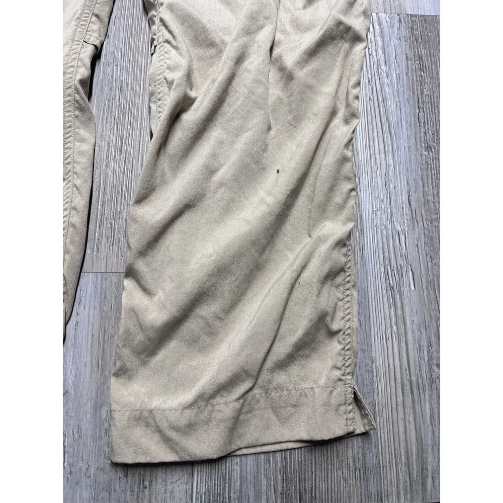 The North Face Pull‎ On Pants Vented Knee Belted Elastic Waist Men's XL Hiking